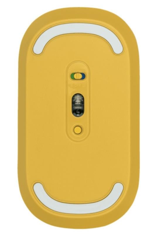 Leitz Cosy Kablosuz Mouse Sarı (Bluetooth & USB) – Ergonomik, Çoklu Bağlantı