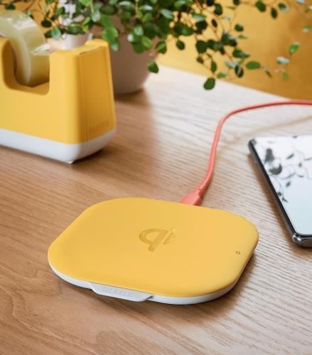 Leitz Cosy QI Kablosuz Şarj Cihazı -Sarı