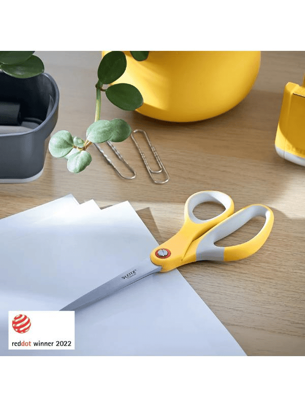 Leitz Cosy Titanyum Premium Ofis Makası Sarı KOD:53320019