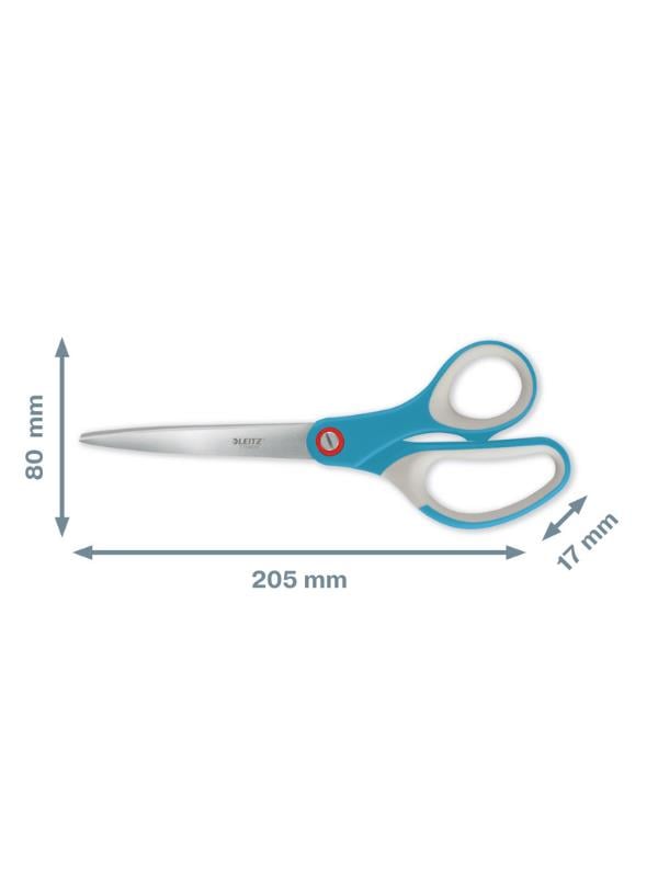 Leitz Cosy Titanyum Premium Ofis Makası Mavi - KOD:53320061