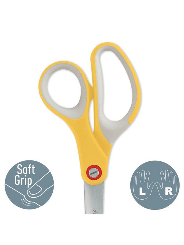 Leitz Cosy Titanyum Premium Ofis Makası Sarı KOD:53320019