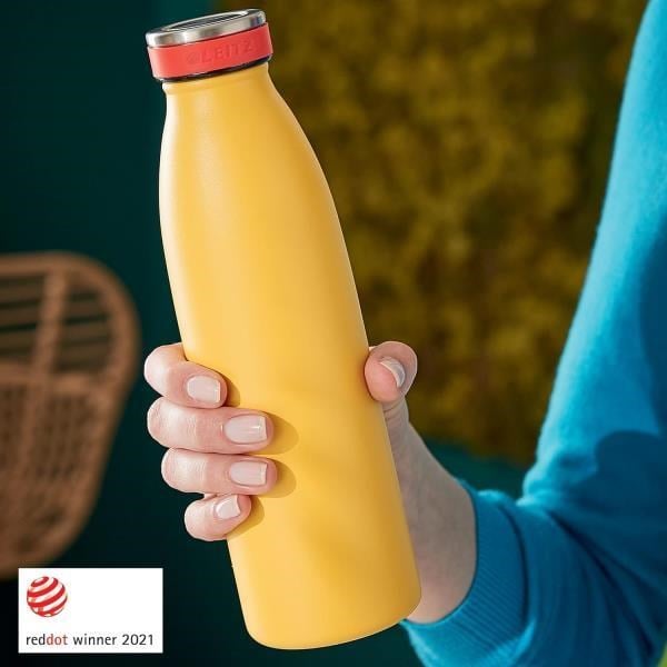 Leitz Cosy Yalıtımlı Termos Su Şişesi 500 ml - L-9016 - SARI - KOD:90160019