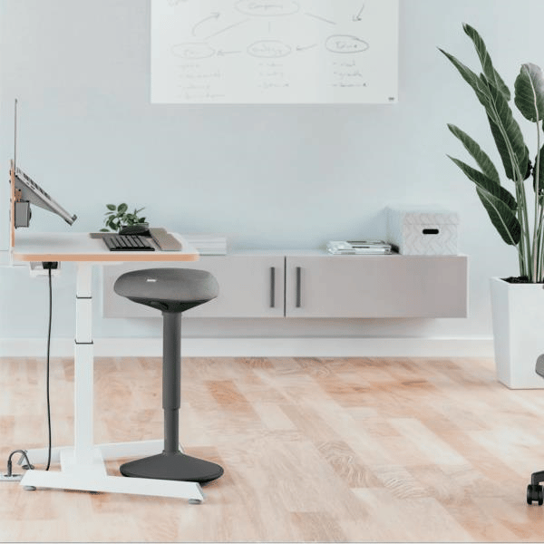 Leitz Ergo Active A Konforlu Oturaklı Sit Standing Gri Tabure - KOD:65450089
