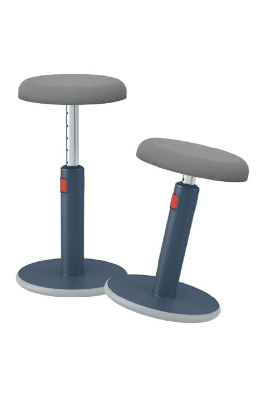Leitz Ergo Active Hareketli Tabure 2si 1 Arada - GRİ - KOD:65180089