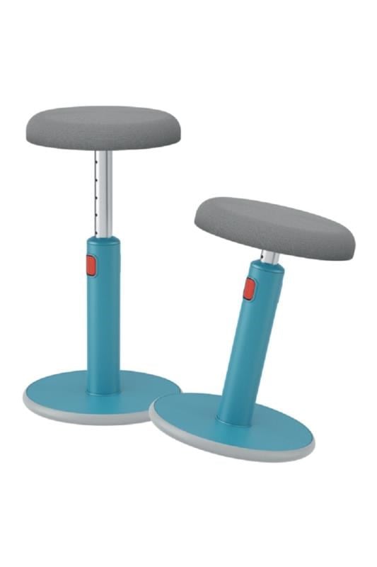 Leitz Ergo Active Hareketli Tabure 2si 1 Arada - MAVİ - KOD:65180061