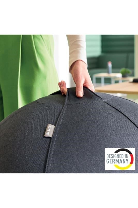 Leitz Ergo Active Kaymaz Oturma Topu 55 cm - KOYU GRİ - KOD:65410089