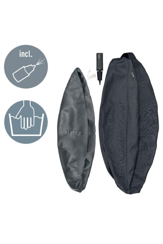 Leitz Ergo Active Kaymaz Oturma Topu 65 cm -  KOYU GRİ - KOD:65420089