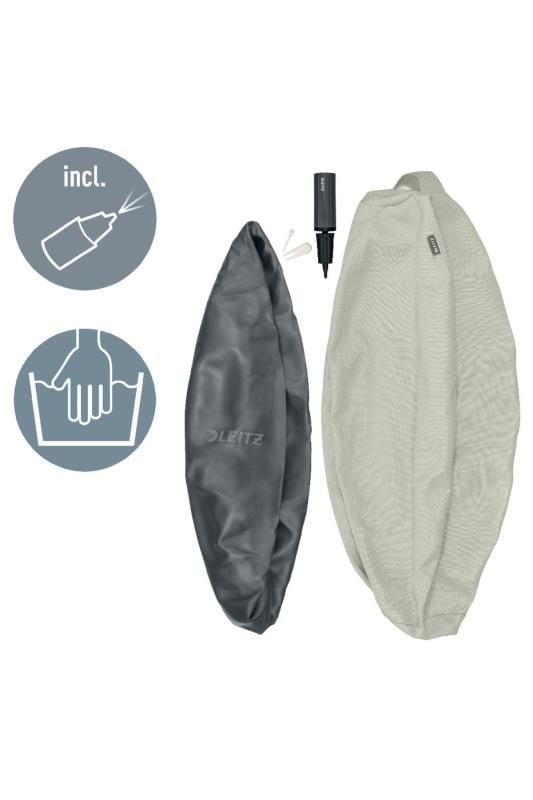 Leitz Ergo Active Kaymaz Oturma Topu 75 cm -  AÇIK GRİ - KOD:65430085