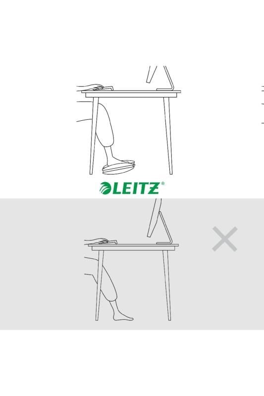 Leitz Ergo Ayarlanabilir Ayak Destegi - GRİ - KOD:65030085