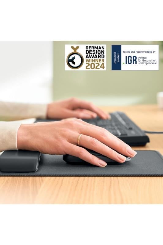 Leitz Ergo Ayarlanabilir Bilek Destek Mouse Pad -KOYU GRİ - KOD:65170089