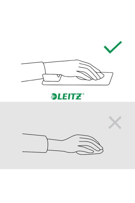 Leitz Ergo Ayarlanabilir Bilek Destek Mouse Pad -GRİ - KOD:65170085
