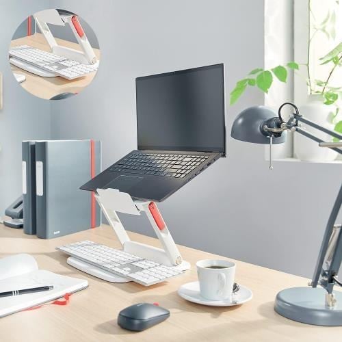 Leitz Ergo Ayarlanabilir Çok Açılı Laptop Standı Beyaz KOD:64240001