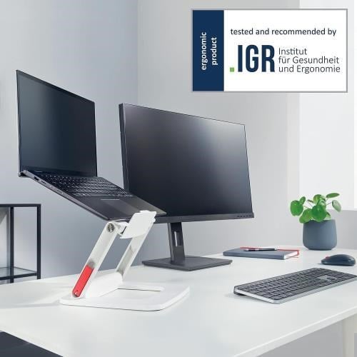 Leitz Ergo Ayarlanabilir Çok Açılı Laptop Standı Beyaz KOD:64240001