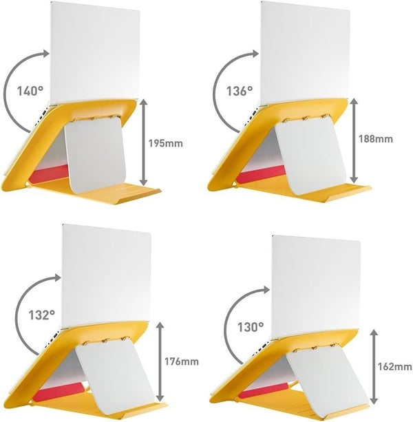 Leitz Ergo Cosy Ayarlanabilir Laptop Standı Sarı - KOD:64260019