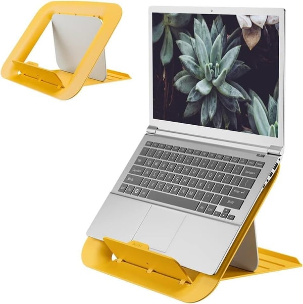 Leitz Ergo Cosy Ayarlanabilir Laptop Standı Sarı - KOD:64260019