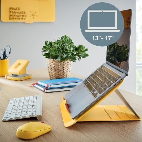 Leitz Ergo Cosy Ayarlanabilir Laptop Standı Sarı - KOD:64260019