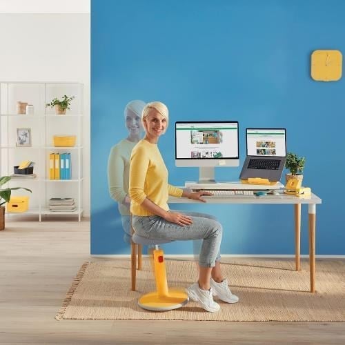 Leitz Ergo Cosy Ayarlanabilir Laptop Standı Sarı - KOD:64260019