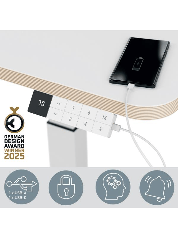 Leitz Ergo Elektrikli Sit Standing Küçük Çalışma Masası KOD:65340001