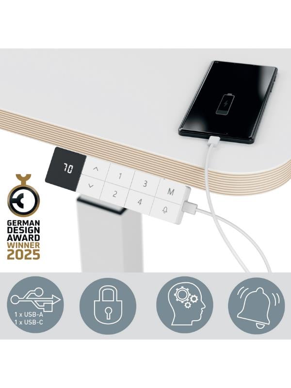 Leitz Ergo Elektrikli Sit Standing Küçük Çalışma Masası KOD:65340001