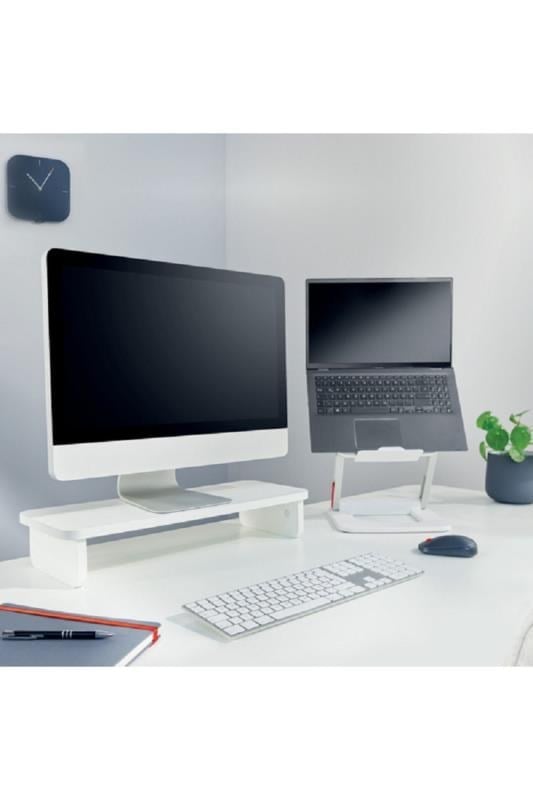Leitz Ergo Monitör Standı Beyaz - KOD:6434001