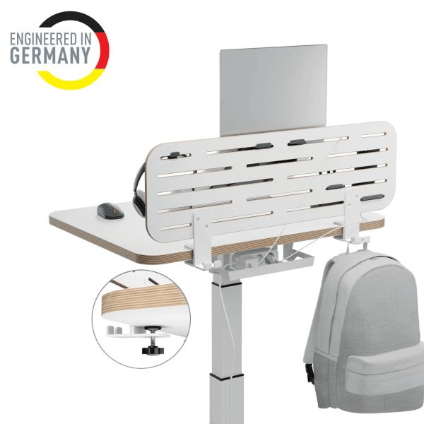 Leitz Ergo Pegboard Masa Düzenleyici, laptop tutuculu, 80x25 cm - KOD:65490000