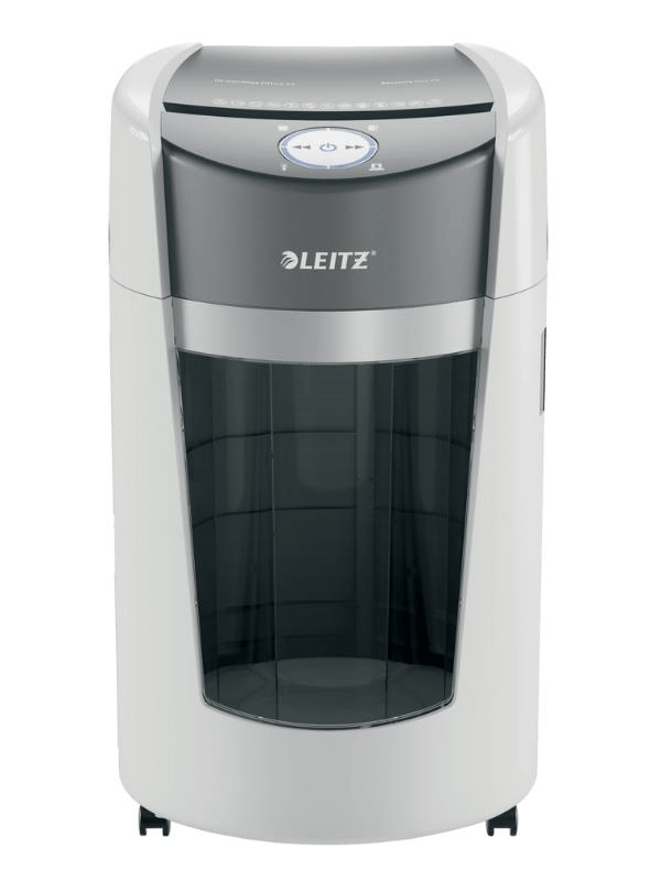 Leitz IQ OptiMax Office Mikro Kesim Evrak İmha Makinesi P5 35L - Beyaz - KOD:83600000
