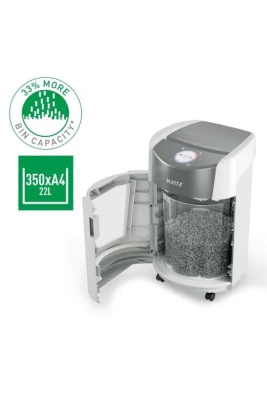 Leitz IQ OptiMax Small Office 350 Evrak İmha Makinesi P5 - KOD:83590000