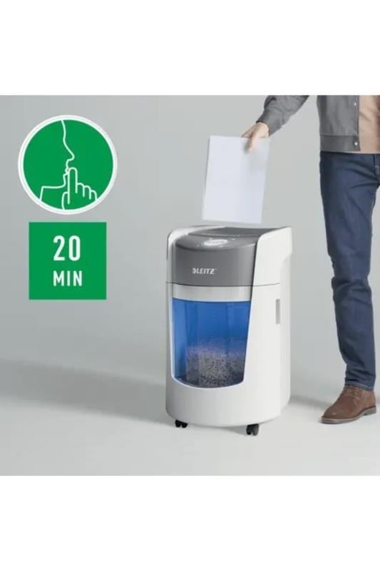 Leitz IQ OptiMax Small Office 350 Evrak İmha Makinesi P5 - KOD:83590000