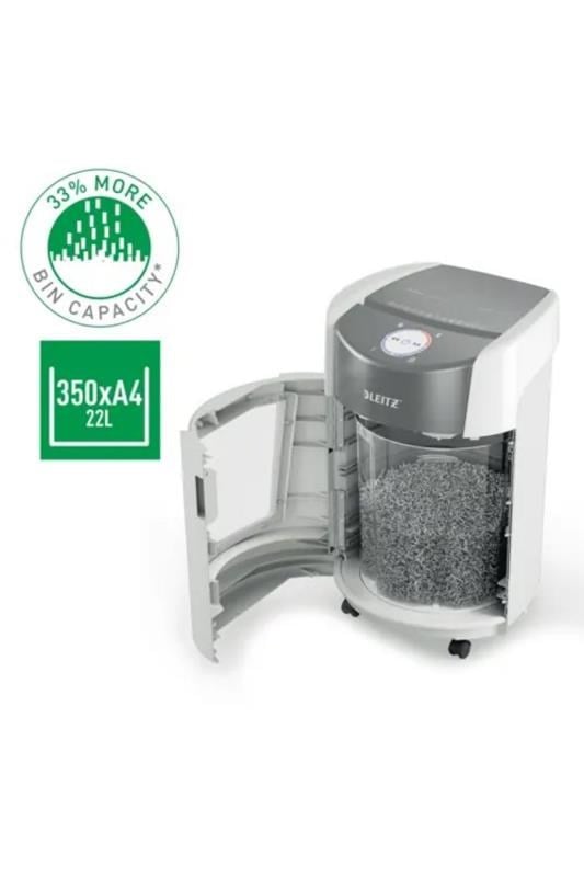Leitz IQ OptiMax Small Office 350 Evrak İmha Makinesi P5 - KOD:83590000