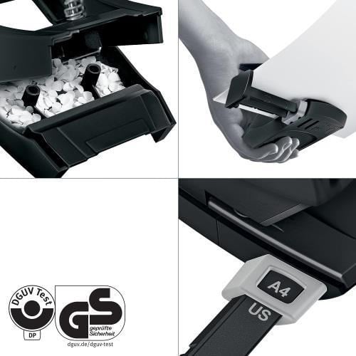 Leitz NeXXt Recycle Mini Delgeç - CO2 nötr - Siyah