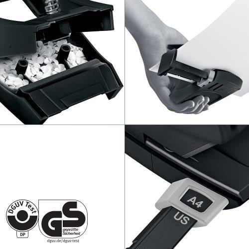 Leitz NeXXt Recycle Mini Delgeç - CO2 nötr - Siyah