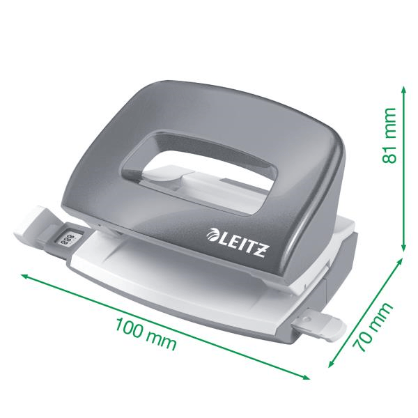 Leitz NeXXt WOW Mini Zımba ve Delgeç Seti - Siyah - KOD:55612095