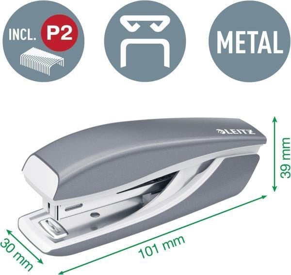 Leitz NeXXt WOW Mini Zımba ve Delgeç Seti - Mor - KOD:55612062
