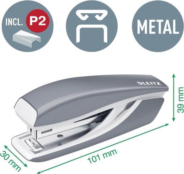 Leitz NeXXt WOW Mini Zımba ve Delgeç Seti - Pembe - KOD:55612023