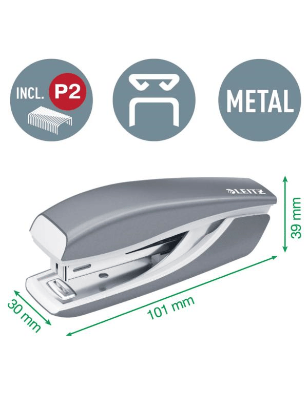Leitz NeXXt WOW Mini Zımba ve Delgeç Seti - Mavi - KOD:55612036