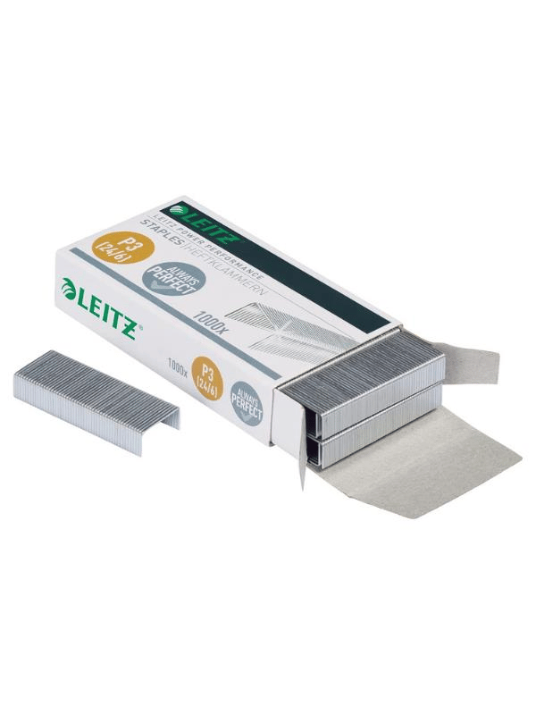 Leitz Power Performance P3 Zımba Telleri (No:24/6 – 1000 Adet)