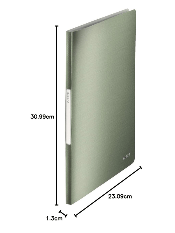 Leitz Style 3959-00-53 Sunum Dosyası 40 Poşetli A4 Seramik Yeşili