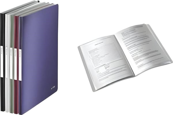 Leitz  Sunum Dosyası 4611-00-35 Mavi 40 Sayfa 