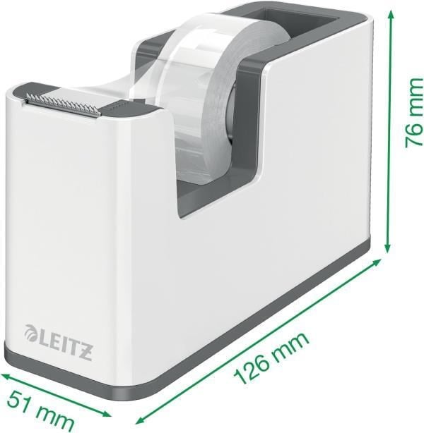 Leitz Wow Bant Makinesi Çift Renk Beyaz Kırmızı