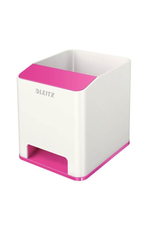 Leitz WOW Sound Kalemlik Çift Renk, Beyaz/Pembe -KOD:53631023 
