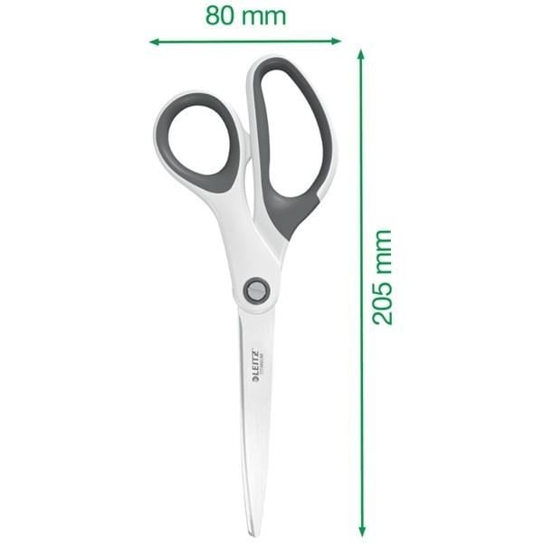 Leitz WOW Titanyum Ofis Makası 205mm Metalik Kırmızı - KOD:53192026