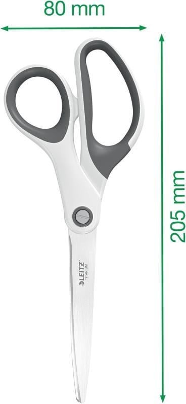 Leitz WOW Titanyum Ofis Makası 205mm Metalik Mavi - KOD:53192036