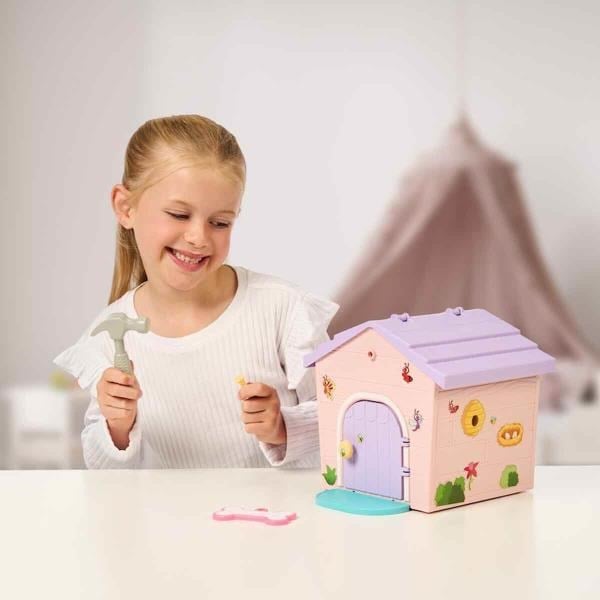 LLP Yavru Köpeğim ve Evi Sürpriz Paket LPP01110 - Mor Çatı