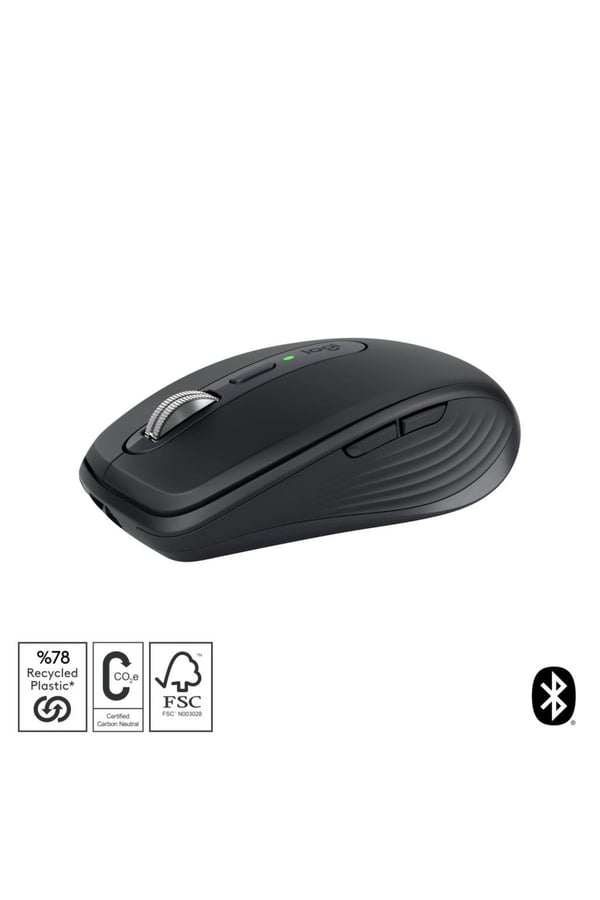 Logitech 910-006929 MX Anywhere 3S Siyah Bluetooth Lazer Mouse