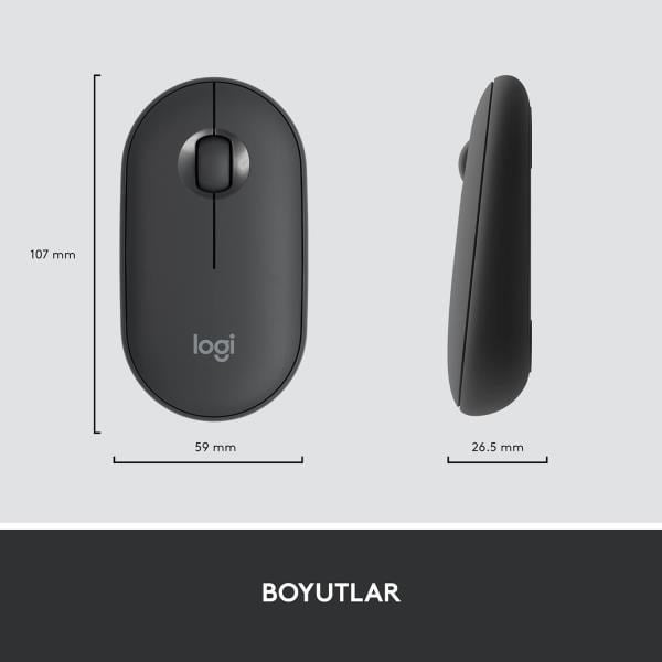 Logitech 920-009435 MK470 Siyah Kablosuz Klavye Mouse Seti