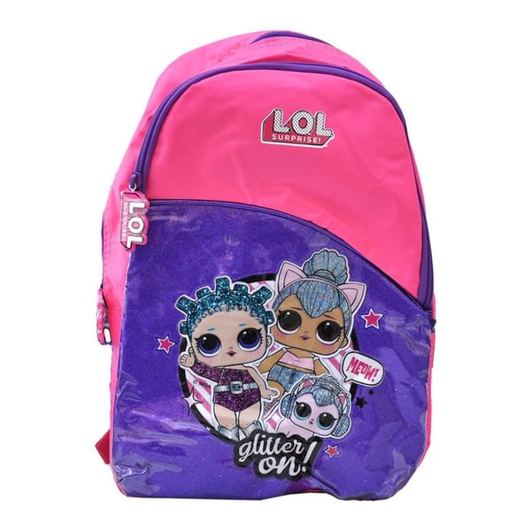 Lol Glitter On Sırt Çantası LLÇAN20456 – 2 Bölmeli L.O.L Okul Çantası