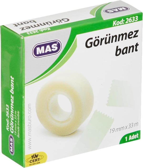 Mas 2633 Görünmez Bant 19*33