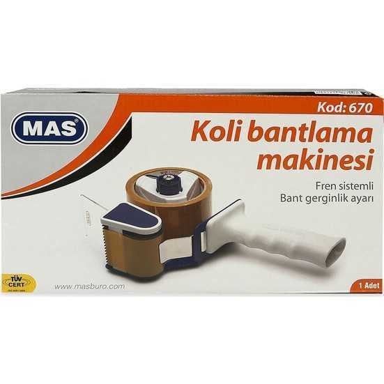 MAS 670 Koli Bant Makinası (50 mm)