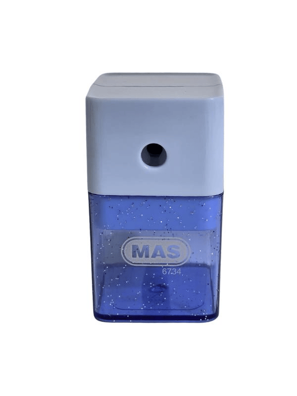 Mas 6734 Masaüstü Kollu Kalemtraş - Mavi