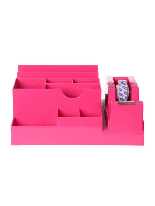 Mas 815 Pembe Masaüstü Organizer Kalemlik Seti